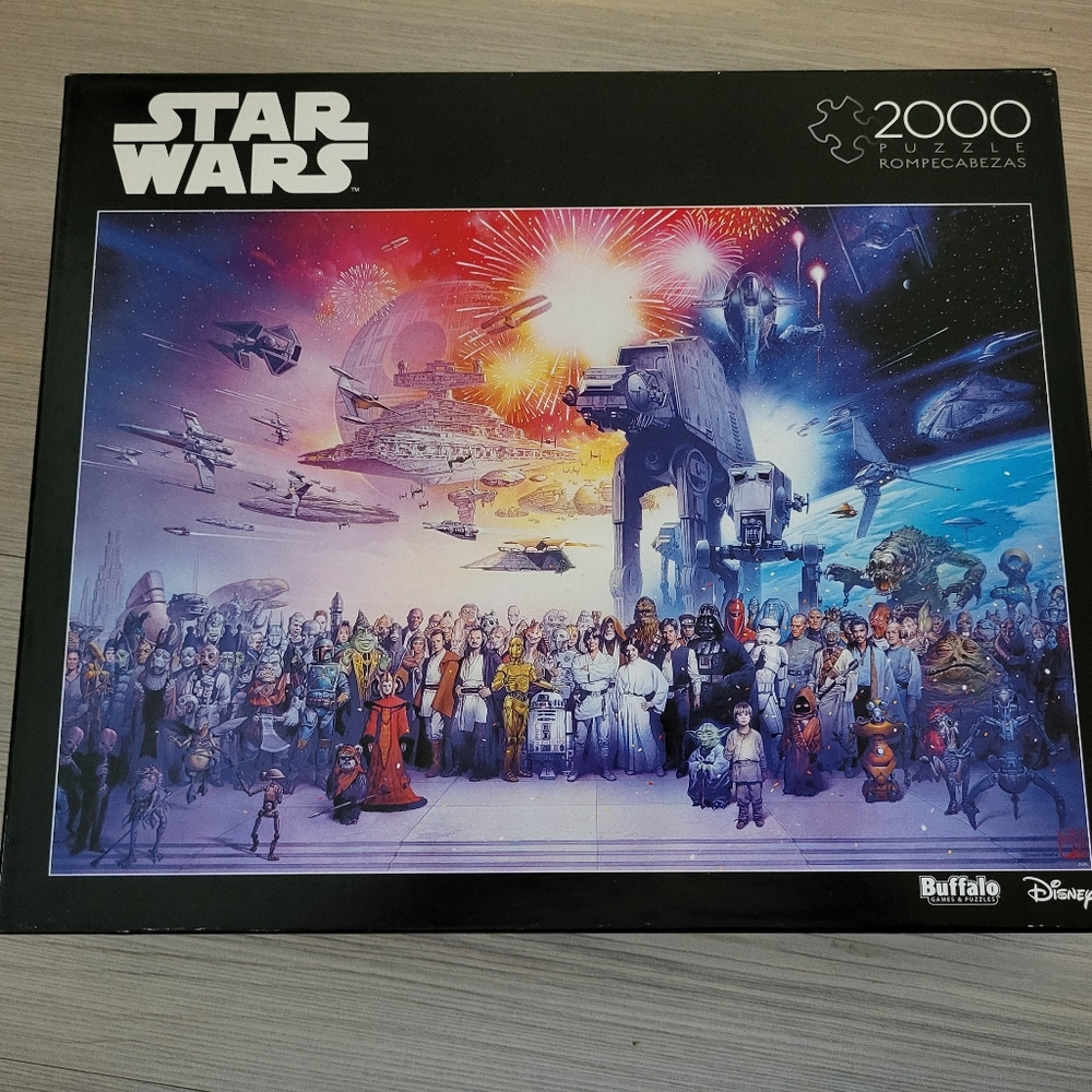 Buffalo Games Disney Star Wars 2000 Piece Jigsaw Puzzle